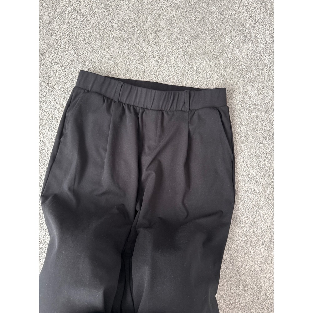 Yogalicious Lux Daily Charm Pant Black Wide Leg High‎ Rise Trouser Womens Medium - Picture 3 of 5